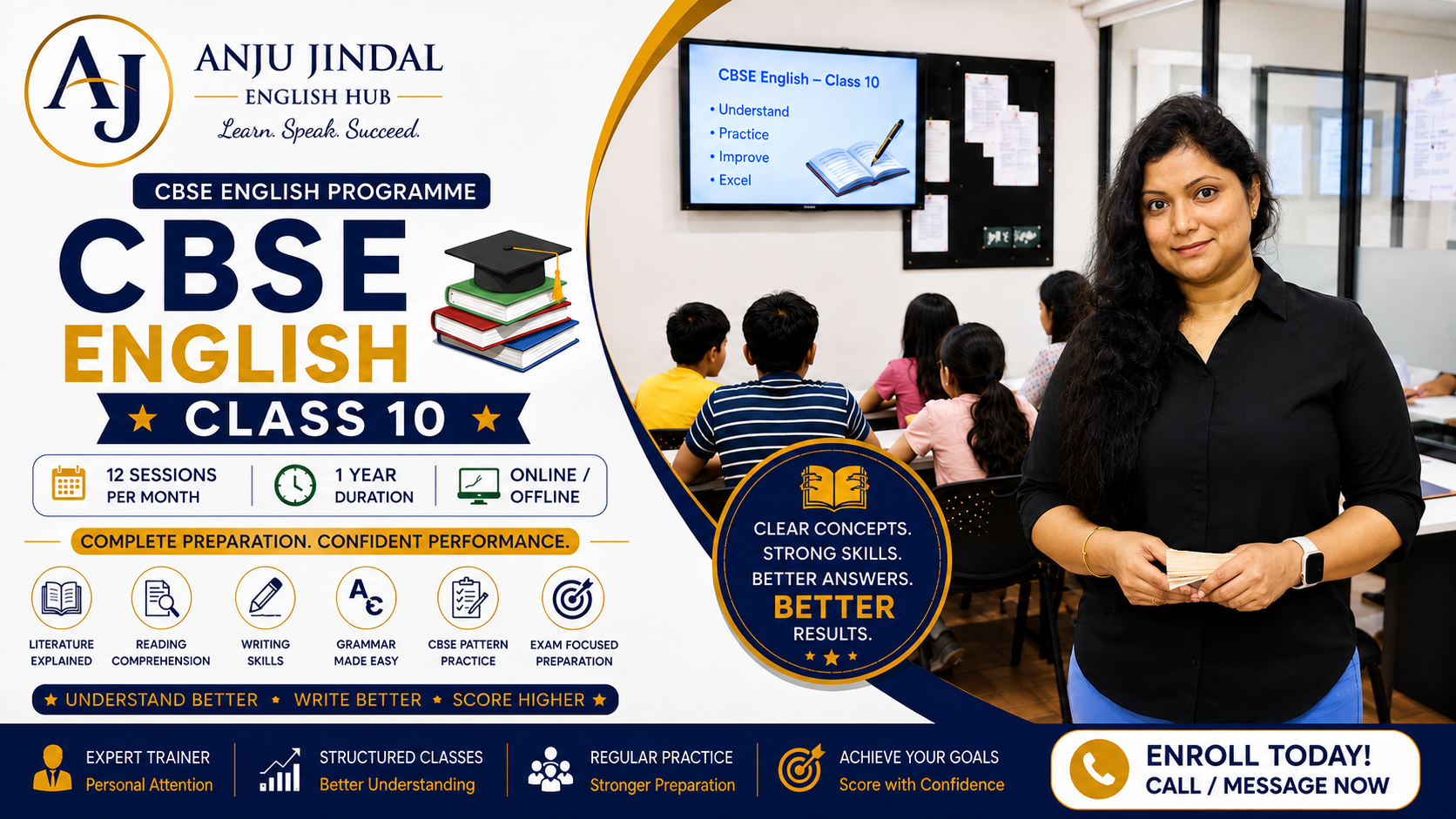 CBSE English — Class 10 course