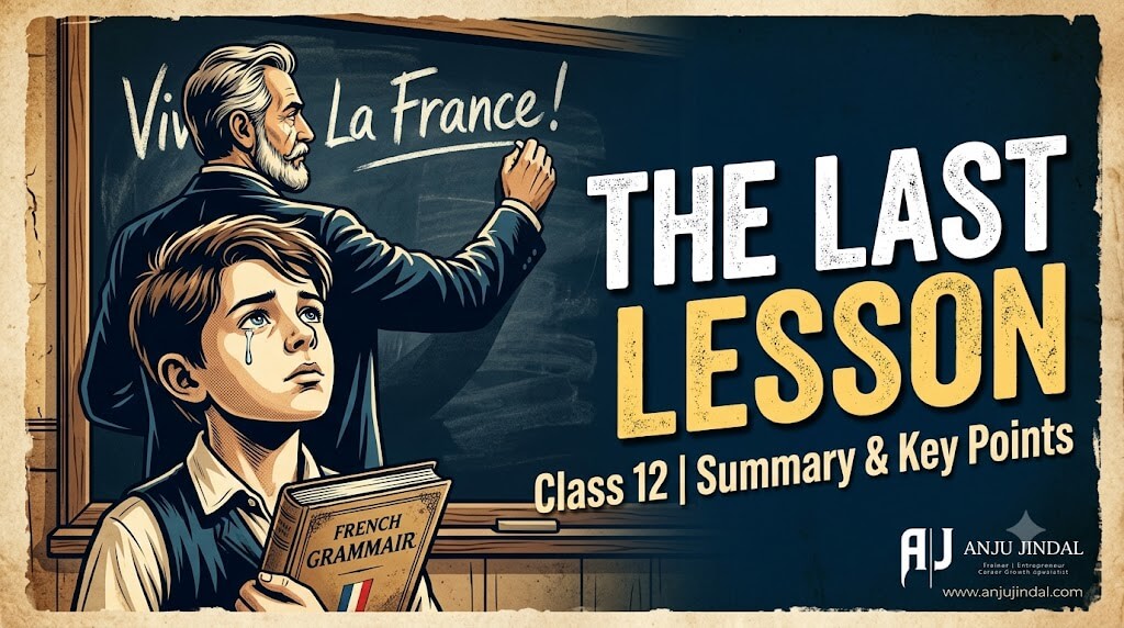 the last lesson class 12th - anju jindal