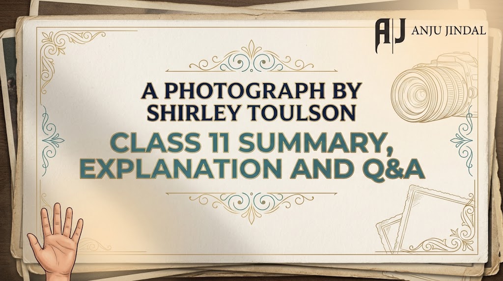 A Photograph Class 11